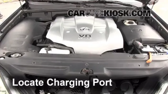 2003 Lexus GX470 4.7L V8 Aire Acondicionado Agregar Freón